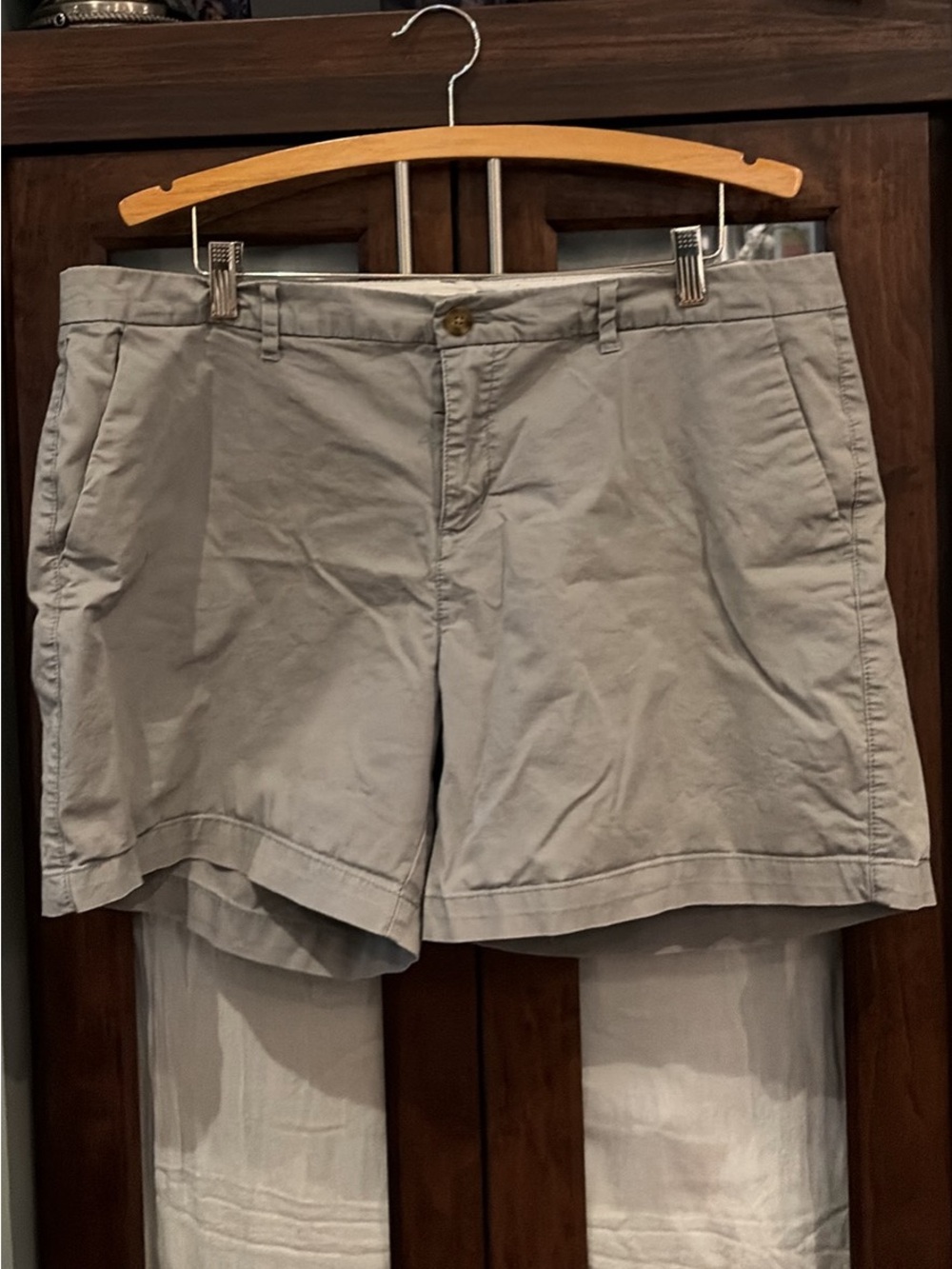 Beige Chino Shorts